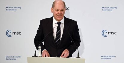 El canciller alemán, Olaf Scholz