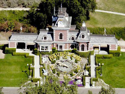 El rancho Neverland, propiedad de Michael Jackson. 