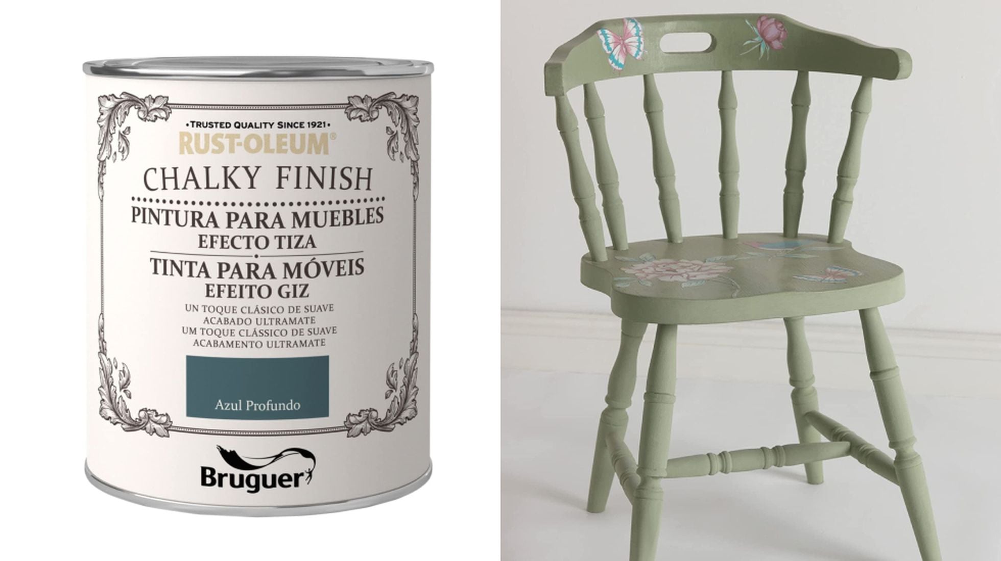 Pintura para muebles y chalky paint