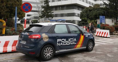 Un coche de la Policía Nacional, en una imagen de archivo.