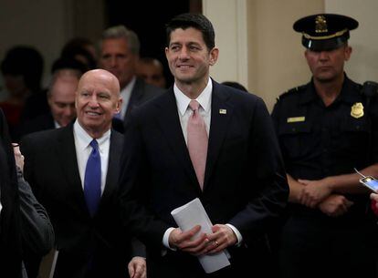 Paul Ryan, presidente de la Cámara de Representantes de EE UU