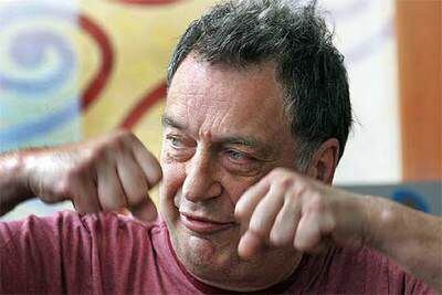 Stephen Frears, ayer en Valencia.