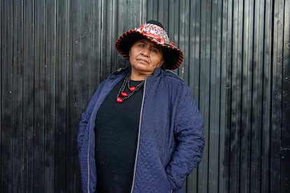 Lourdes Huanca Atencio, activista feminista, indígena y campesina de Perú, en Madrid el 20 de enero de 2023.