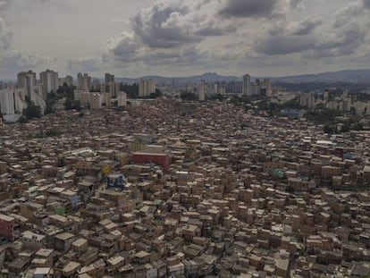 La favela de Paraisópolis, en São Paulo (Brasil).