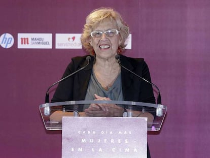 Manuela Carmena, alcaldesa de Madrid.