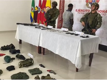 Operativo en el que se abatió al cabecilla de la guerrilla, Eleazar Luna Ibarguen, en el municipio de Tadó (Chocó) el 1 de marzo 2023