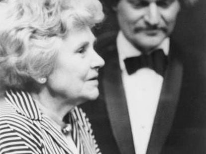 Los poetas estadounidenses Elizabeth Bishop y John Ashbery.&nbsp;