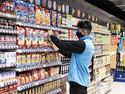 Supermercado de Caprabo en Cataluña.