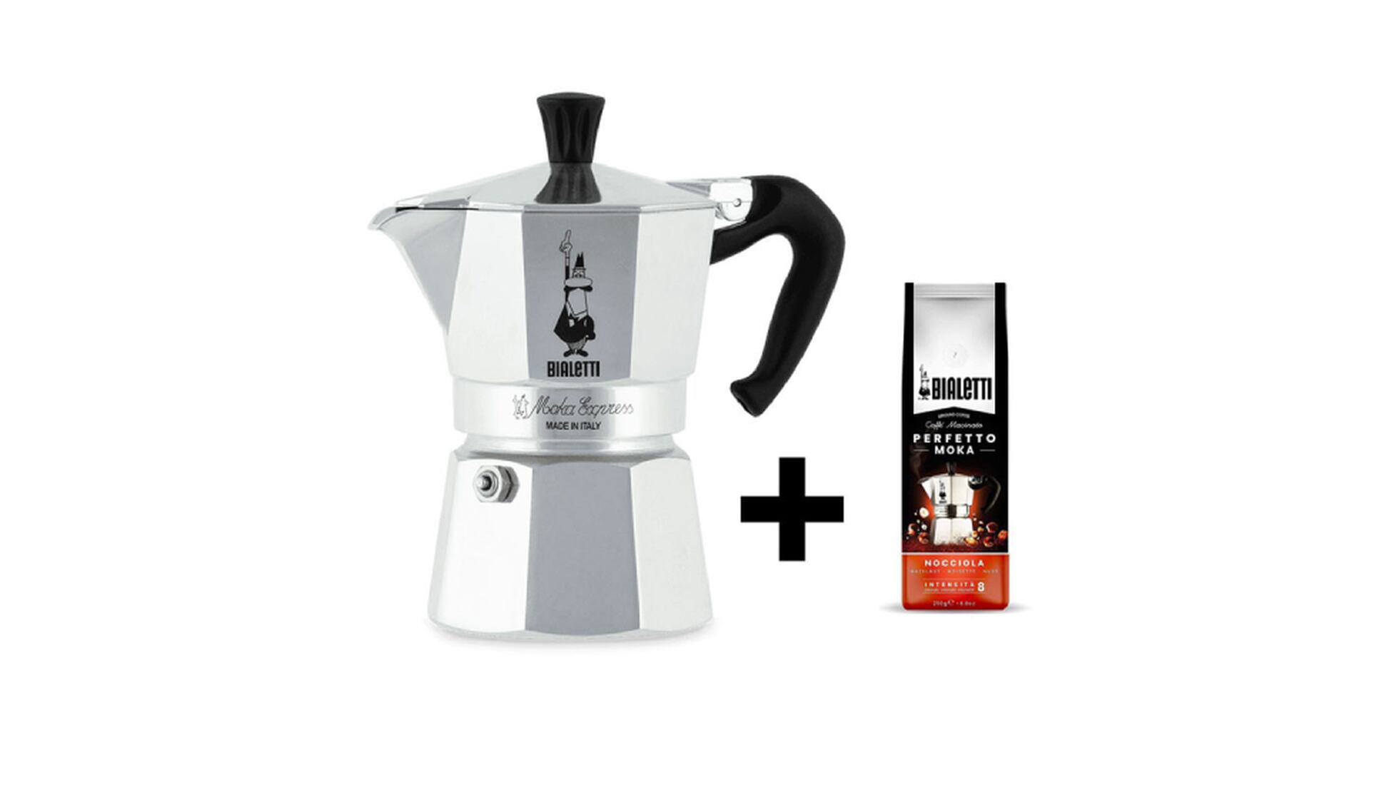 Bialetti - Cafetera Moka de Inducción, Adecuada para todo tipo de Placas, 6  Tazas de Café Espresso (270 Ml), Rojo : : Hogar y cocina