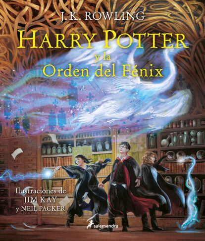 Portada del libro 'Harr yPotter y la Orden del Fénix', de J. K. Rowling
