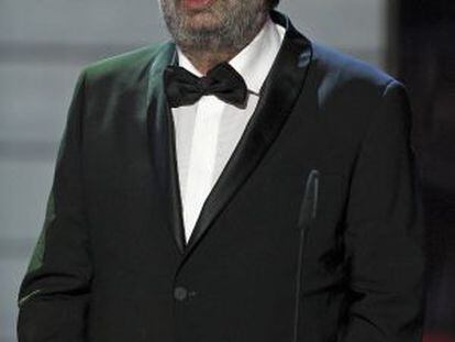 Enrique González Macho, durante la Gala de los XXVI Premios Goya.