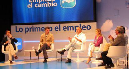 Esteban González Pons, durante su intervención.