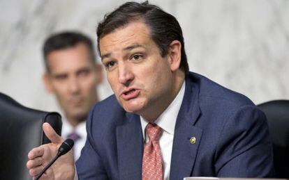 El senador Ted Cruz, republicano por el Estado de Texas, en un debate.