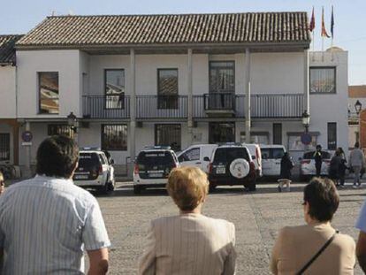 Registro en el Ayuntamiento de Valdemoro en octubre de 2014.