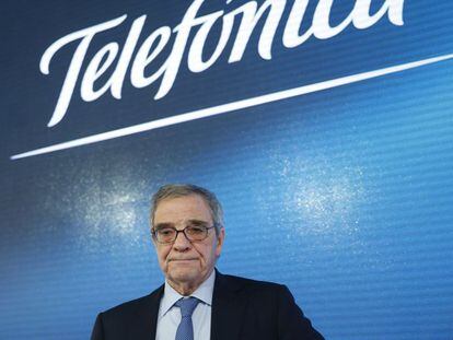 El expresidente ejecutivo de Telef&oacute;nica, Cesar Alierta.