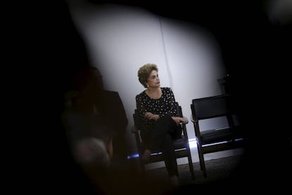 La presidenta Dilma Rousseff, en Brasilia.