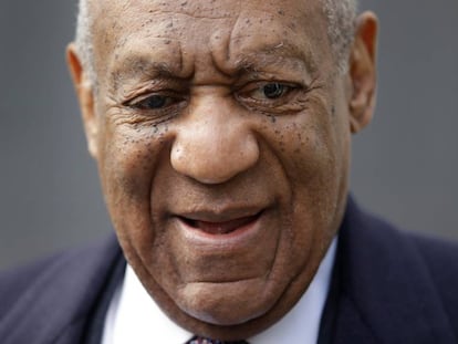 Bill Cosby, a su llegado al treibunal de Norristown, en abril de 2018.