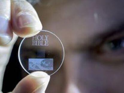 Investigadores han logrado almacenar información en cristales de cuarzo.
