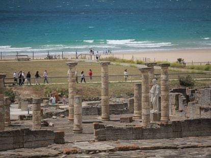 Restos de la antigua ciudad romana de Baelo Claudia, en Bolonia (Tarifa, Cádiz).