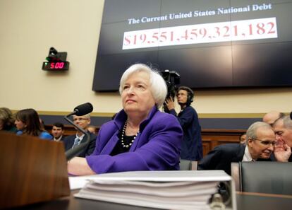 La presidenta de la Reserva Federal (Fed), Janet Yellen.