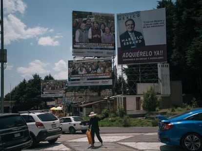 Propaganda electoral en el Estado de México.