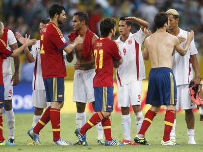 El partido entre Espa&ntilde;a y Tahit&iacute; fue lo m&aacute;s visto del d&iacute;a.