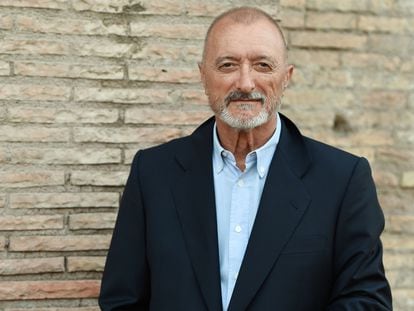 Arturo Pérez-Reverte, fotografiado en Roma en 2022.