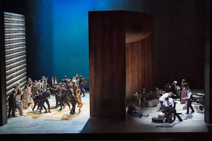 Estreno de la ópera 'El ángel exterminador' en el Festival de Salzburgo, el pasado jueves, 28 de julio.