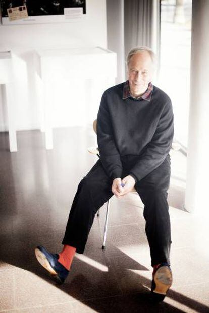 Richard Ford, en diciembre, en Barcelona.
