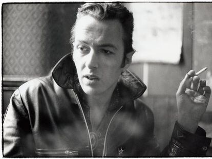 El líder de The Clash, Joe Strummer.