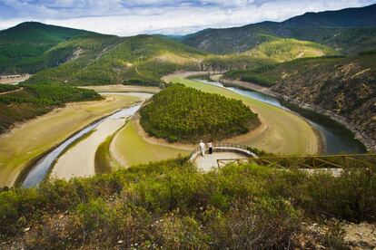 El Meandro del Melero, en Las Hurdes (Cáceres).