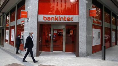 Oficina de Bankinter, en una imagen de archivo.