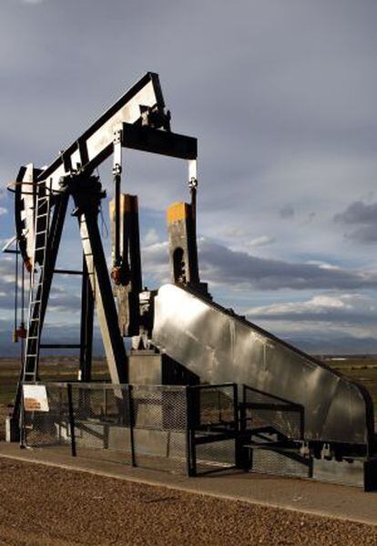 Un pozo petrolífero en Frederick, Colorado (EE UU).