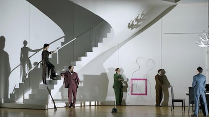 Imagen de la ópera 'Parténope', representada en el Teatro Real, en Madrid.