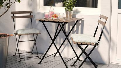 Comedor de terraza con sillas y mesas plegables - IKEA Chile