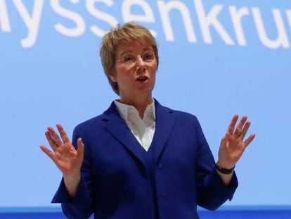 Martina Merz, consejera delegada de Thyssenkrupp.