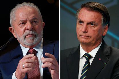Lula da Silva e Jair Bolsonaro.