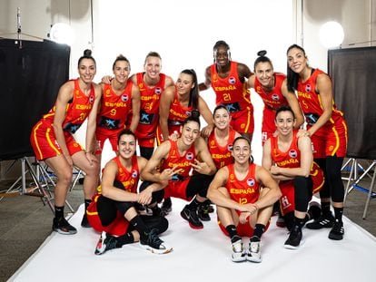 La selección femenina de baloncesto.