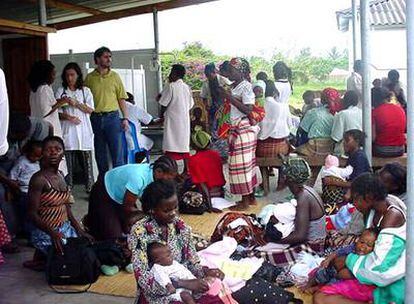 Centro de Salud de Manhiça (Mozambique), donde se investiga la vacuna contra la malaria.