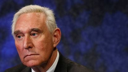 Roger Stone, el pasado febrero en Nueva York