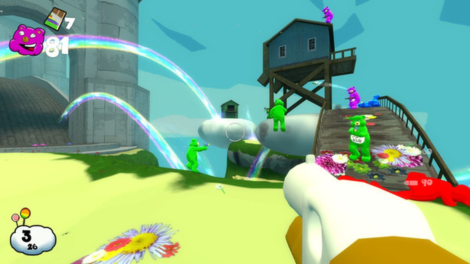 Imagen del videojuego 'Bear Party Adventure'.