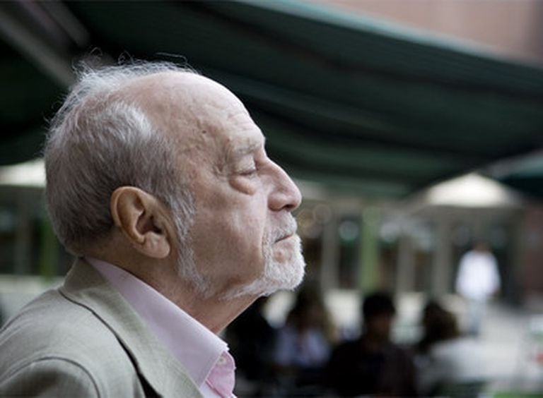 El narrador y poeta madrileño Antonio Ferres en 2008.