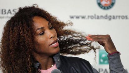 Serena Williams, en Par&iacute;s