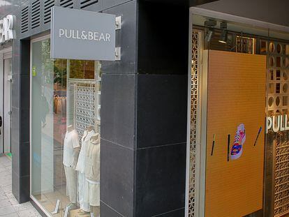 Una tienda de Pull&Bear en el centro de Madrid.