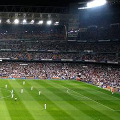 Panorámica del Estadio Santiago Bernabéu