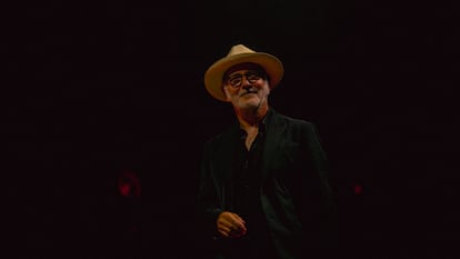 Ludovico Einaudi en su actuación en Sancti Petri, en el Concert Music Festival, el pasado miércoles 19 de julio. / CONCERT MUSIC FESTIVAL