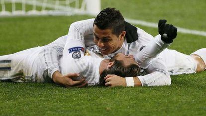 Cristiano y Bale celebran el 0-4.