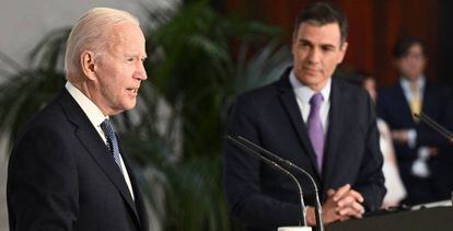 Biden y Sánchez renuevan la relación bilateral en defensa, seguridad,  derechos humanos, energía y migración | Economía nacional e internacional |  Cinco Días