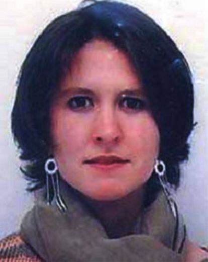 Sara Majarenas, cuando fue detenida.