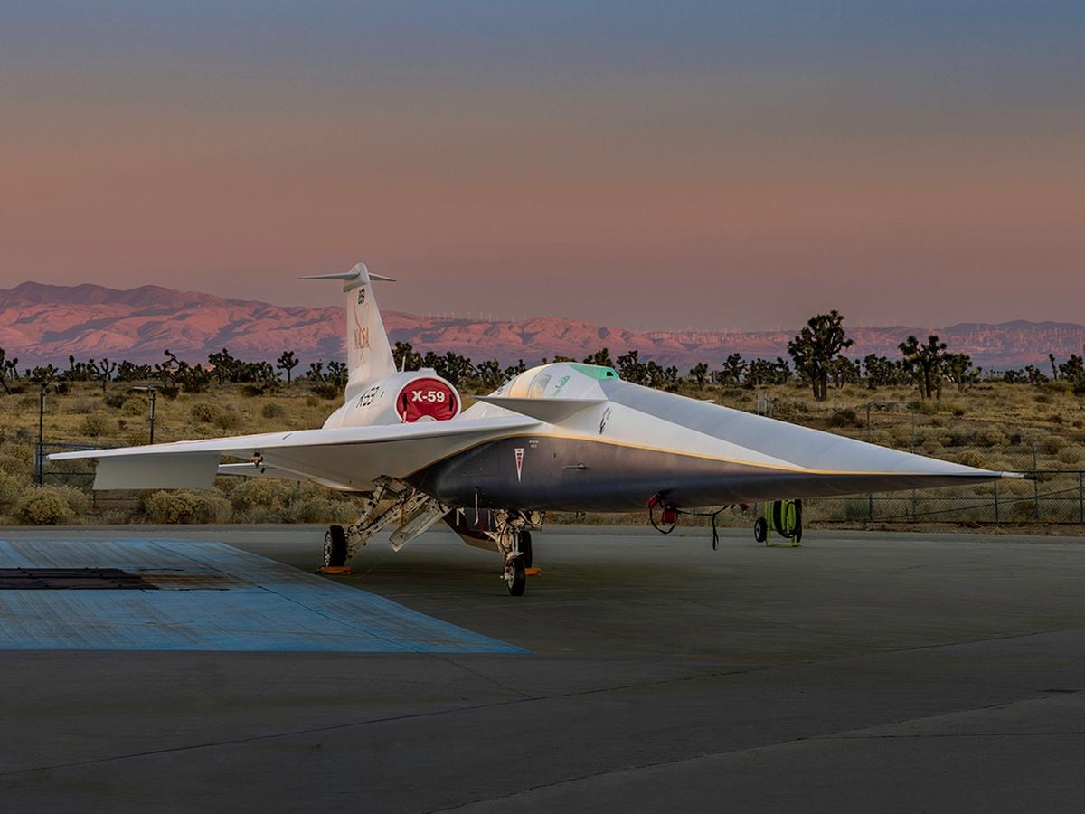 NASA’s X-59 supersonic jet will fly over cities to prove its quietness |  The science